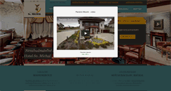 Desktop Screenshot of hotelsvmichal.sk